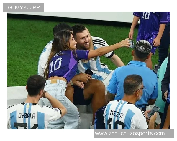 安东内拉社媒分享与梅西甜蜜合影为国家队加油助威